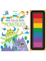 MONSTRUOS PINTA CON LOS DEDOS