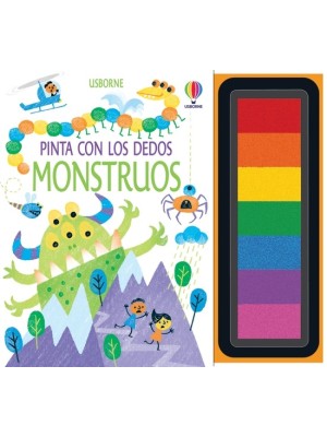 MONSTRUOS PINTA CON LOS DEDOS