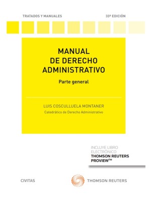 MANUAL DE DERECHO ADMINISTRATIVO. PARTE GENERAL (PAPEL + E-BOOK)