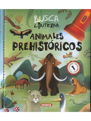 ANIMALES PREHISTORISCOS BUSCA CON LA LINTERNA