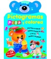 PICTOGRAMAS - PEGA Y COLOREA CONEJITO