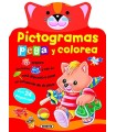 PICTOGRAMAS - PEGA Y COLOREA CONEJITO