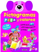 PICTOGRAMAS - PEGA Y COLOREA CONEJITO