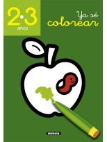 YA SÉ COLOREAR 2-3 AÑOS