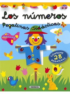 NÚMEROS PEGATINAS DIDÁCTICAS