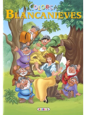 COLOREA BLANCANIEVES