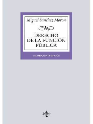 DERECHO DE LA FUNCIÓN PÚBLICA