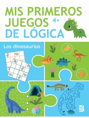 MIS PRIMEROS JUEGOS DE LÓGICA +4 LOS DINOSAURIOS