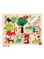 MI TAPIZ DE JUEGO DE LOS ANIMALES DEL BOSQUE (LIBRO TELA)