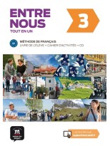ENTRE NOUS 3 LIVRE DE L´ÉLÈVE + CAHIER + CD