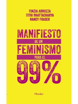 MANIFIESTO DE UN FEMINISMO PARA EL 99%