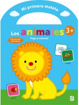 MI PRIMERA MALETA - PEGO Y COLOREO - LOS ANIMALES