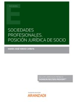 SOCIEDADES PROFESIONALES. POSICIÓN JURÍDICA DE SOCIO (PAPEL + E-BOOK)
