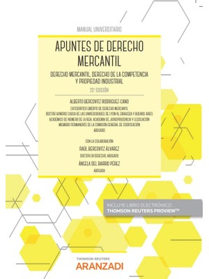 APUNTES DE DERECHO MERCANTIL (PAPEL + E-BOOK)