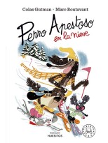 PERRO APESTOSO EN LA NIEVE