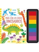 DINOSAURIOS PINTA CON LOS DEDOS