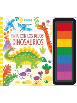 DINOSAURIOS PINTA CON LOS DEDOS