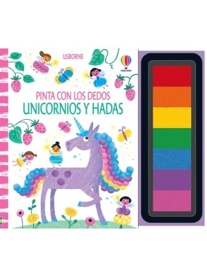 UNICORNIOS Y HADAS PINTA CON LOS DEDOS