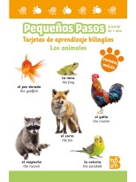 PEQUEÑOS PASOS -TARJETAS DE APRENDIZAJE BILINGÜES - LOS ANIMALES