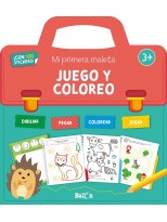 MI PRIMERA MALETA DE ACTIVIDADES - JUEGO Y COLOREO +3