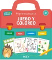 MI PRIMERA MALETA DE ACTIVIDADES - JUEGO Y COLOREO +3