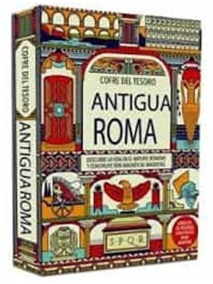 ANTIGUA ROMA COFRE DEL TESORO