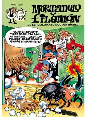 OLE Nº 146 MORTADELO Y FILEMON EL ESPELUZNANTE DOCTOR BICHEZ
