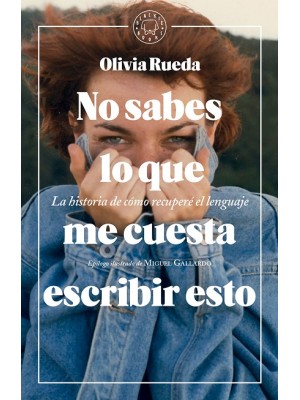 NO SABES LO QUE ME CUESTA ESCRIBIR ESTO