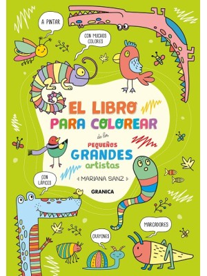 LIBRO PARA COLOREAR DE LOS PEQUEÑOS GRANDES ARTISTAS