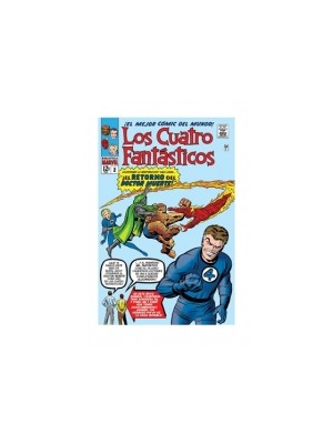 BIBLIOTECA MARVEL LOS 4 FANTASTICOS 2