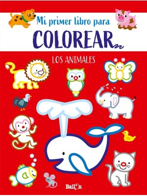 ANIMALES - PRIMER LIBRO COLOREAR