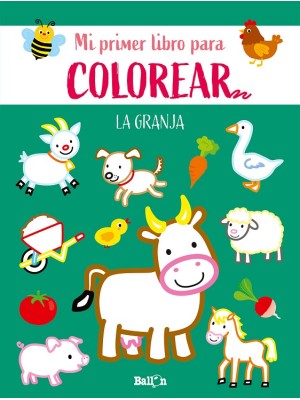 GRANJA - PRIMER LIBRO COLOREAR