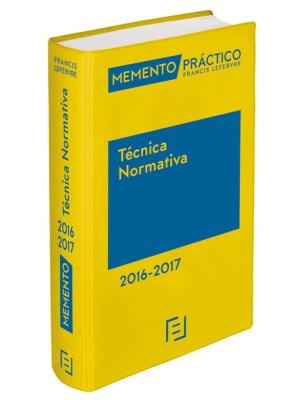 MEMENTO PRÁCTICO TÉCNICA NORMATIVA 2016-2017