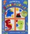 DINOSAURIOS - PEGATINAS DE GEL