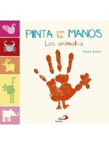 PINTA CON LAS MANOS LOS ANIMALES