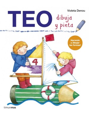 TEO DIBUJA Y PINTA