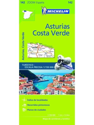 ASTURIAS COSTA VERDE /142 (MAPA MICHELIN)