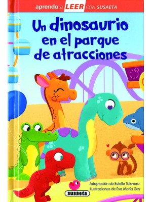 DINOSAURIO EN EL PARQUE DE ATRACCIONES, UN