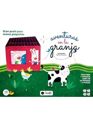 AVENTURAS DE LA GRANJA LIBRO + PUZLE