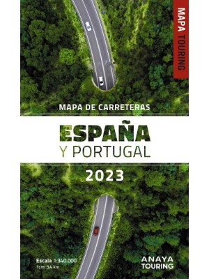 ESPAÑA Y PORTUGAL MAPA DE CARRETERAS 2023