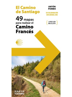 49 MAPAS PARA REALIZAR EL CAMINO DE SANTIAGO. CAMINO FRANCÉS (DESPLEGABLES)