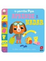 PERRITA PIPA APRENDE A NADAR