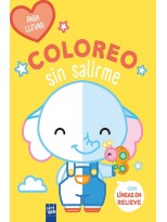 COLOREO SIN SALIRME-PARA LLEVAR. ELEFANTE