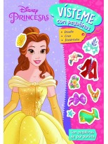PRINCESAS. VÍSTEME CON PEGATINAS