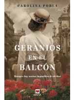 GERANIOS EN EL BALCÓN