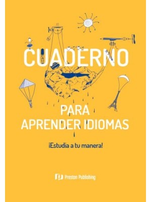 CUADERNO PARA APRENDER IDIOMAS AMARILLO