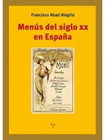 MENÚS DEL SIGLO XX EN ESPAÑA