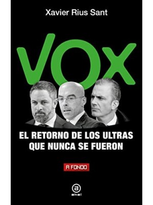 VOX, EL RETORNO DE LOS ULTRAS QUE NUNCA SE FUERON