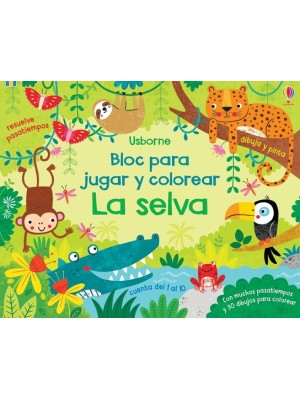 SELVA: BLOC JUGAR Y COLOREAR