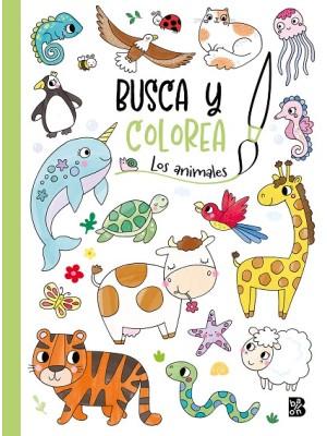 BUSCA Y COLOREA - LOS ANIMALES